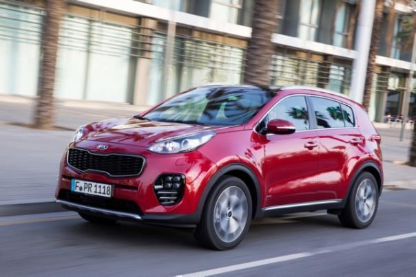 Kia Sportage 1.6 T-GDI jetzt auch als Fronttriebler. Foto: Auto-Medienportal.Net/Kia